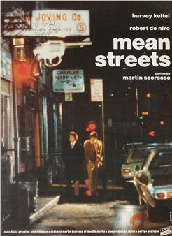MEAN STREETS SIGNED MOVIE POSTER - Stephane Bielikoff