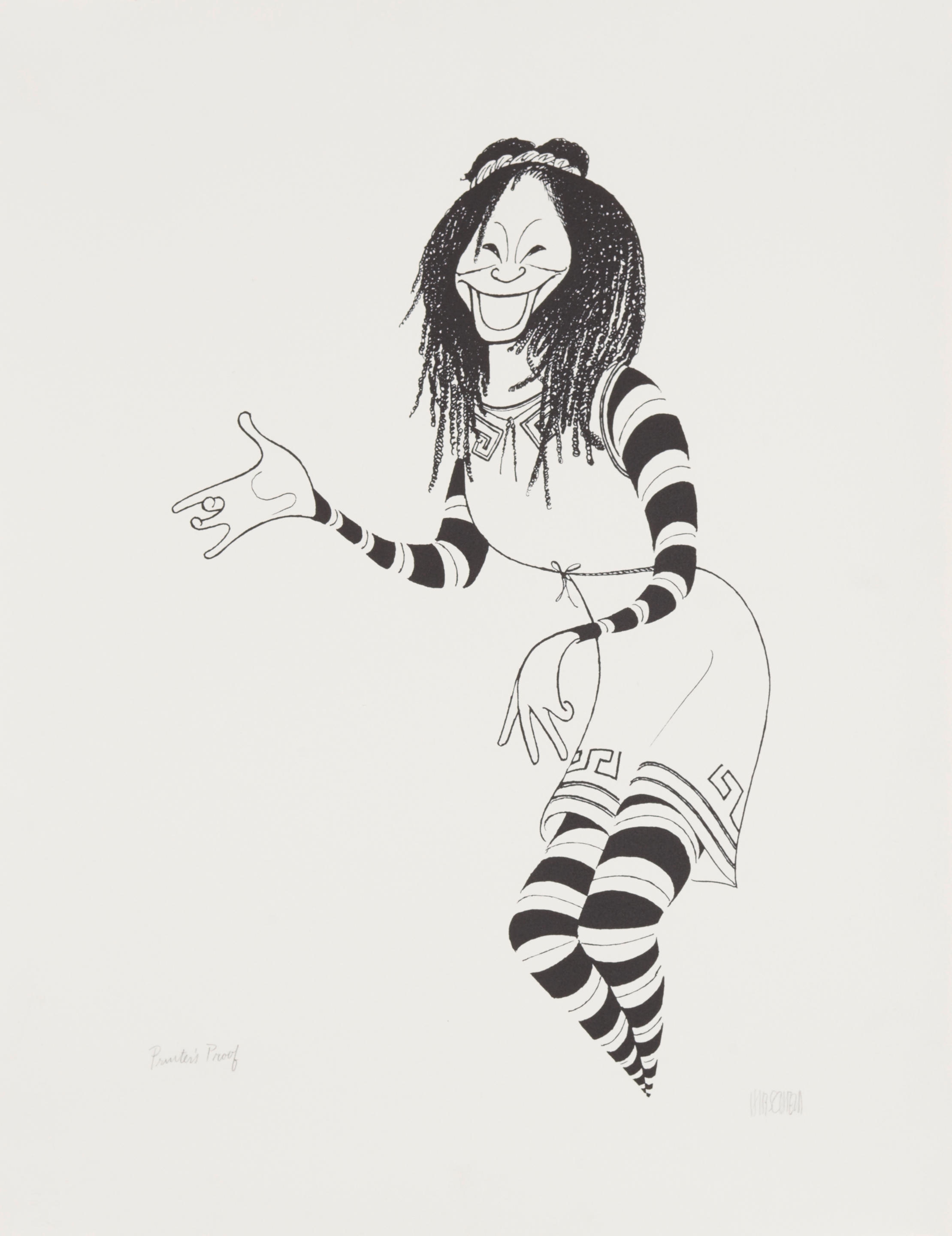 Artwork by Al Hirschfeld, AL HIRSCHFELD (1903-2003) BROADWAY & THEATER COLLECTION, Made of lithographs