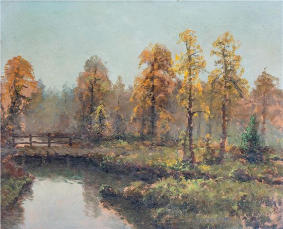 Pejzaż jesienny by Wiktor Korecki