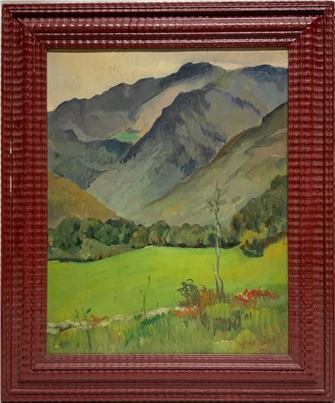 "La vallata" by Ubaldo Cosimo Veneziani