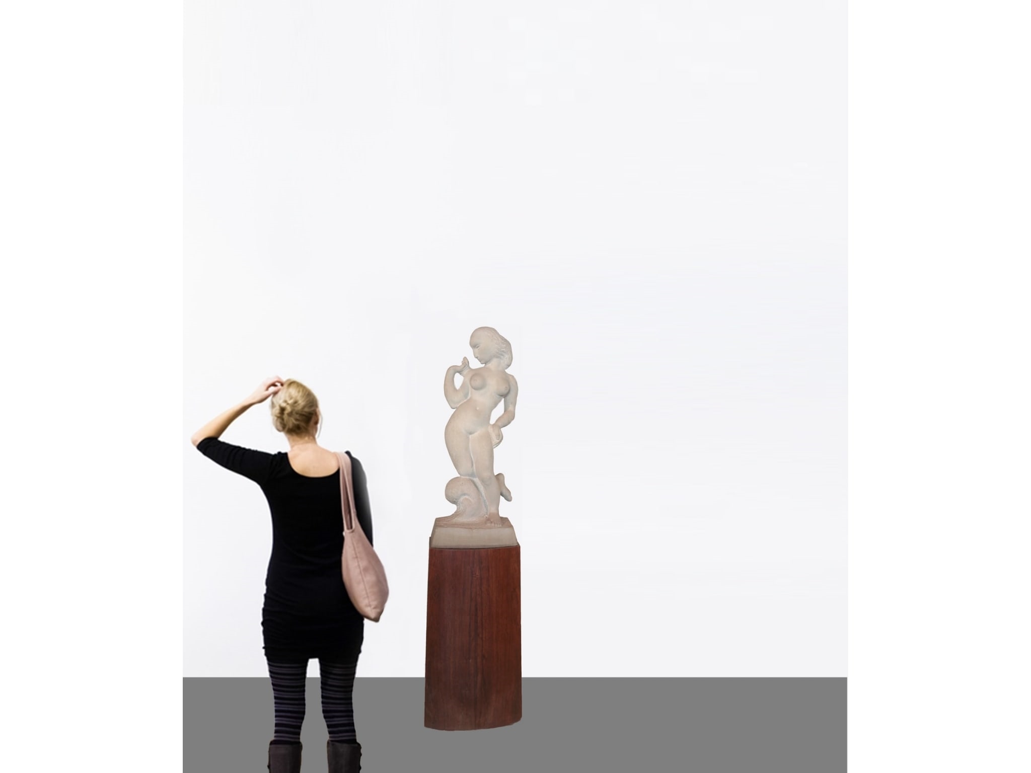 Artwork by John Rädecker, Venus Anadyomene, Made of Sandstone