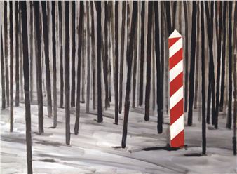 Pozdrówcie sąsiadów - pejzaż podlaski - Romuald Jeziorowski