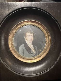 Man with a grey frock coat - Adalbert Hoecher