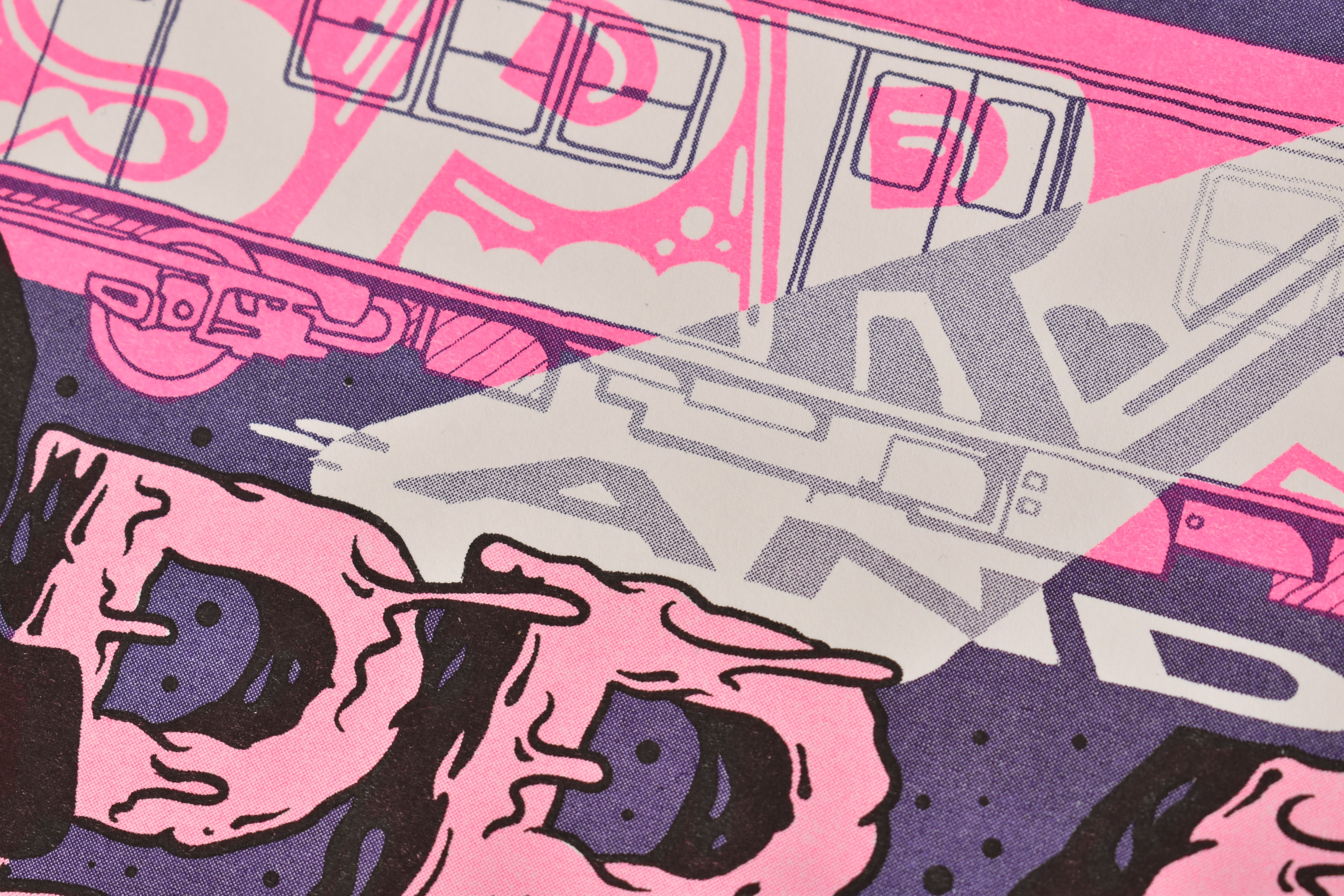 Artwork by Ermsy Erms, Spray and Pray, Made of Screen Print