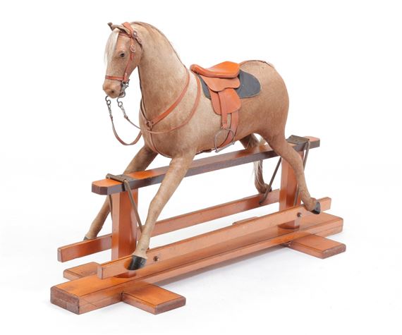 German School, 19th Century | ROCKING HORSE. | MutualArt