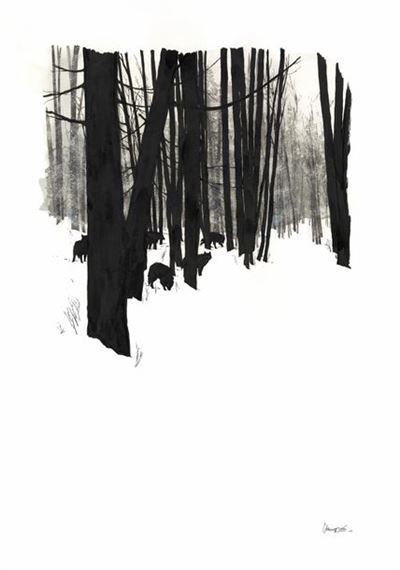 Wolves by Christophe Chabouté, 2015