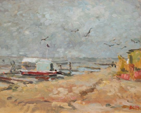 Strand bei Duhnen Cuxhaven by Alexander Sementsov