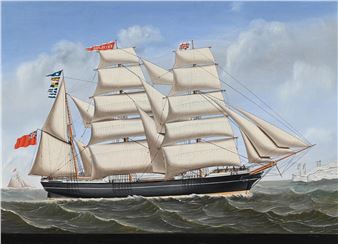 EXCELSIOR OF LIVERPOOL RICHARD JONES MASTER PASSING LIZARD - C. L. Watts