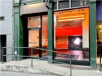 A Former Dunkin’ Donuts in New York’s Financial District Is Now Home to a Buzzy Art Space