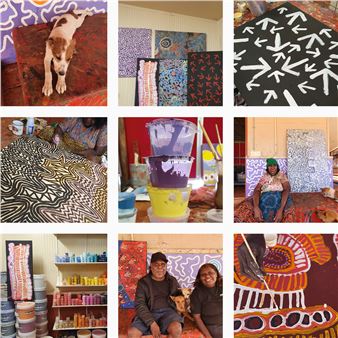 New Works from Warlukurlangu - Flinders Lane Gallery