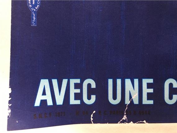 SAVIGNAC SNCF VOYAGEZ A MOITIÉ PRIXリト額付 Savignac: SNCF