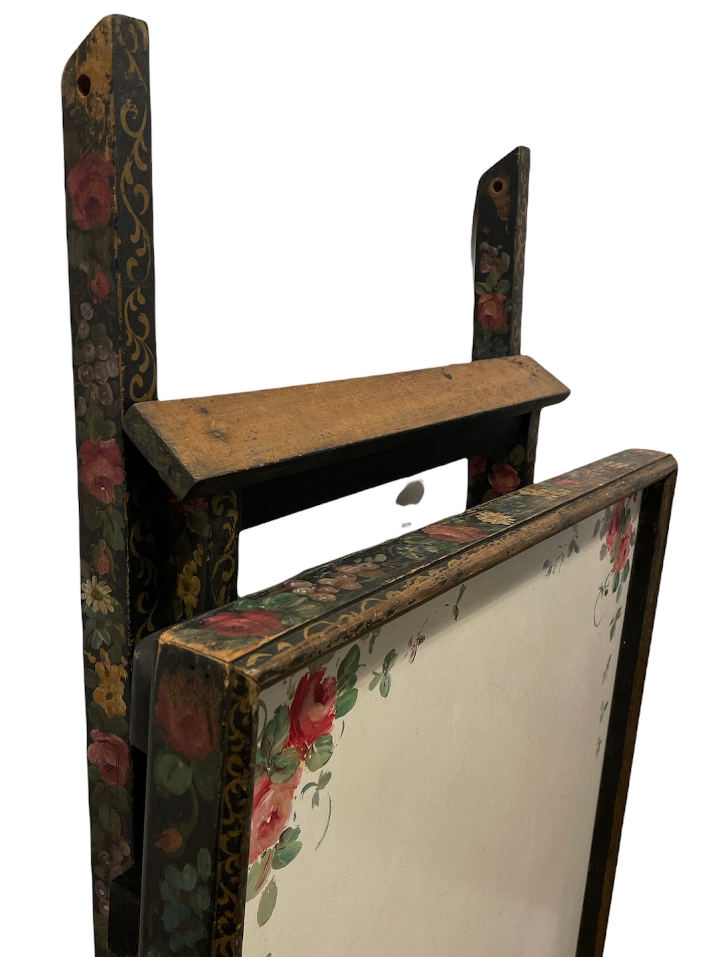 Peter Hunt | After PETER HUNT Folk Art Painted Garden Bar Table | MutualArt