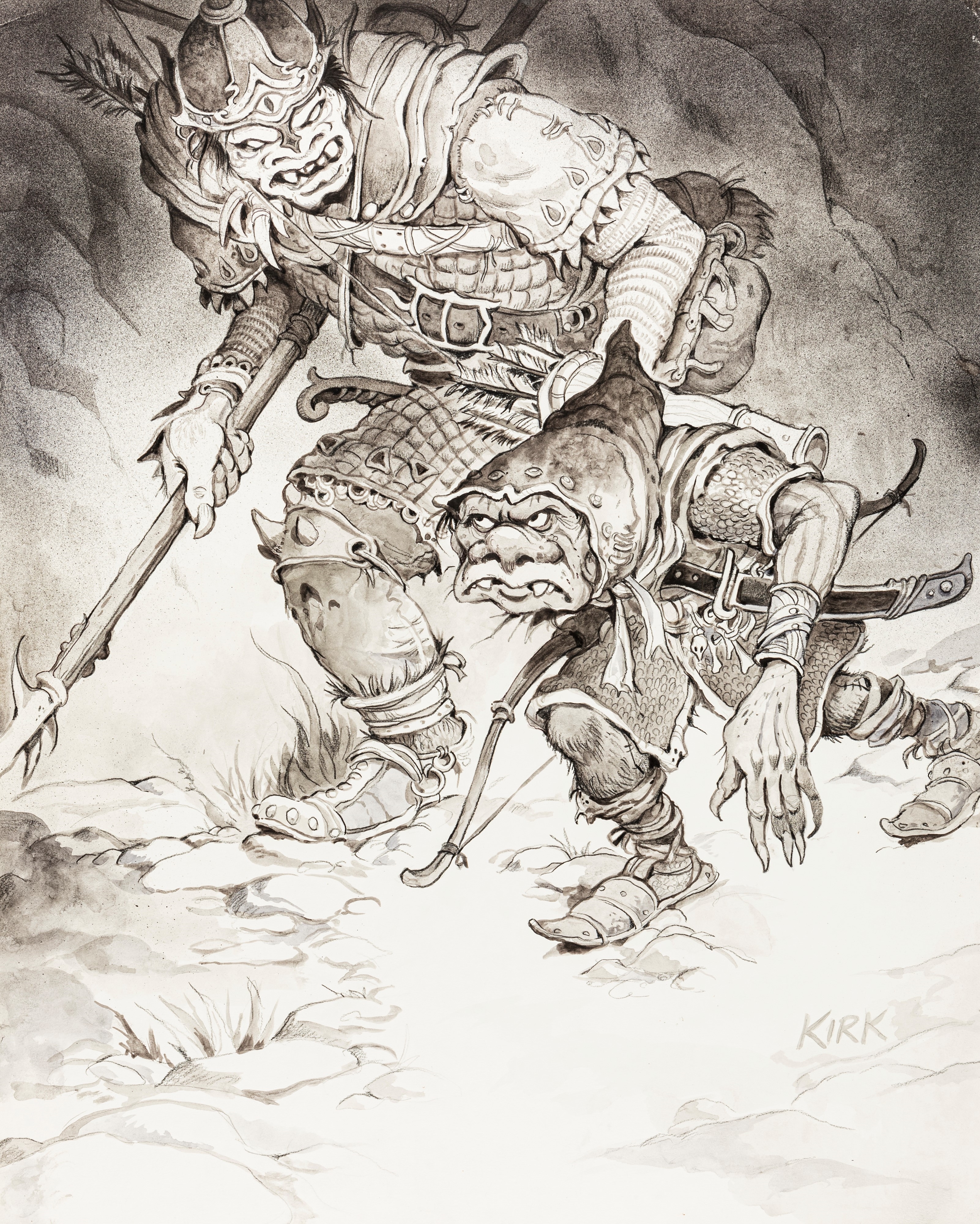 Lotr Orc Drawing