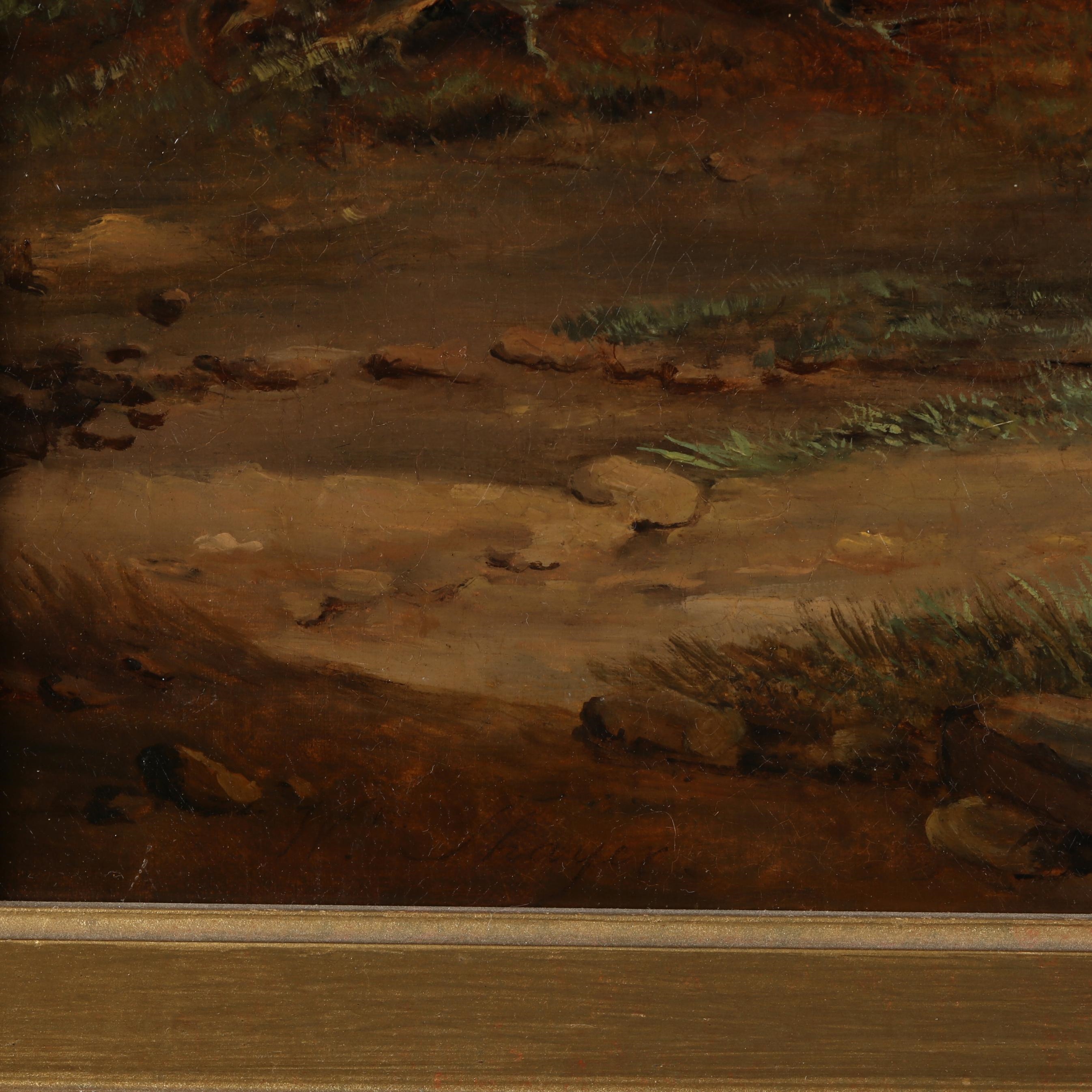 William Joseph Shayer | Country Scene with Cattle (1858 - 1885) | MutualArt