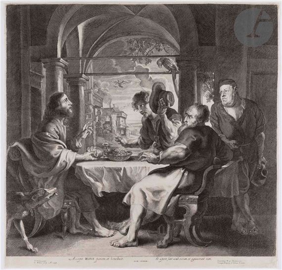 Le Souper à Emmaüs by Peter Paul Rubens, 1638