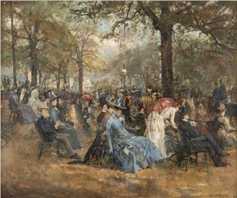 Afternoon in The Park - Robert Ponsonby Staples