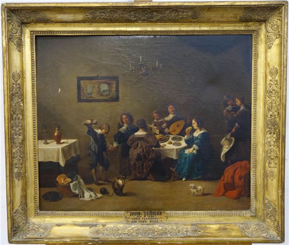 David Teniers the Younger | LES CINQ SENS | MutualArt