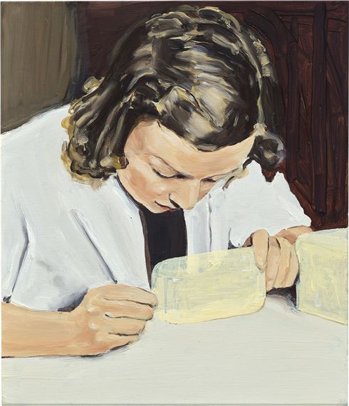 The Assistant by Michaël Borremans, Painted in 2000