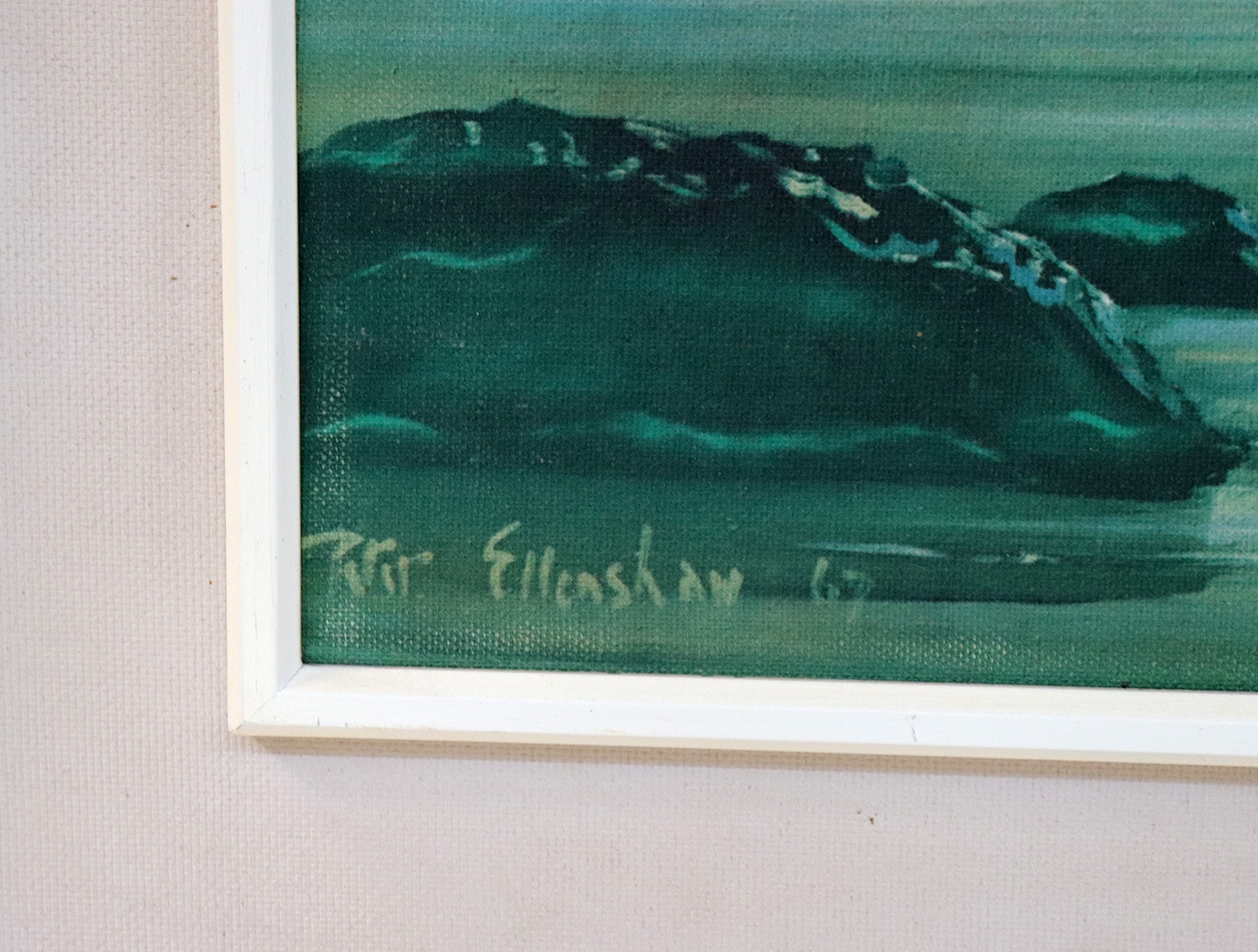 Artwork by Elizabeth Amm, AMMARYLLIS, Made of oil on board