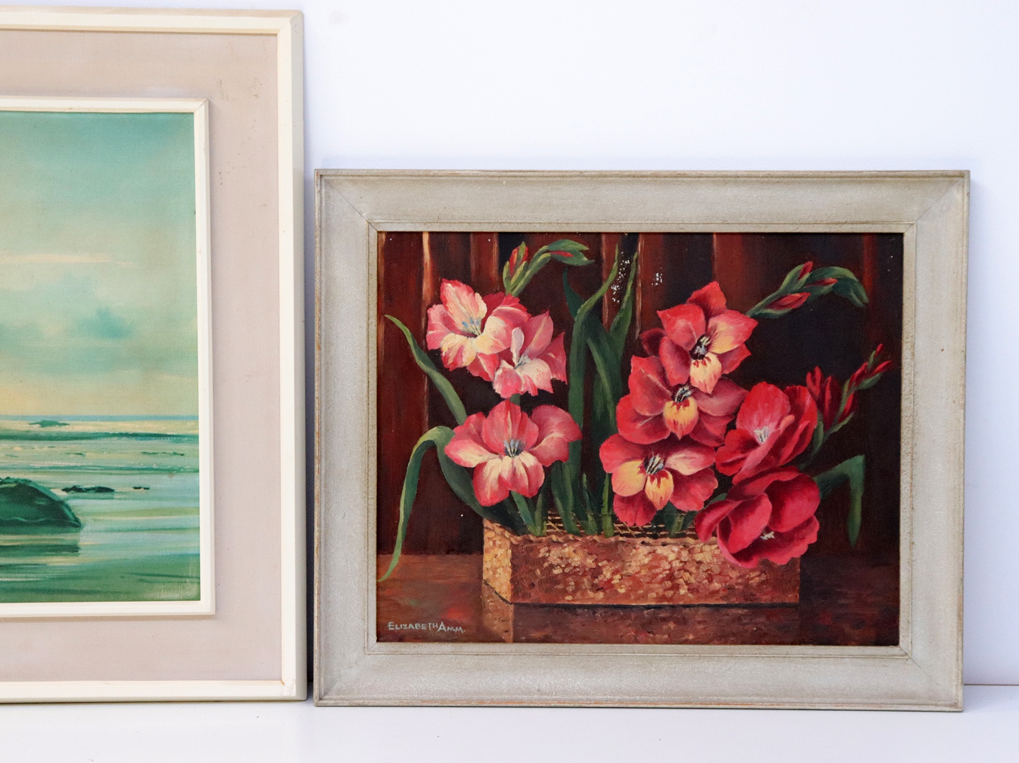 Artwork by Elizabeth Amm, AMMARYLLIS, Made of oil on board