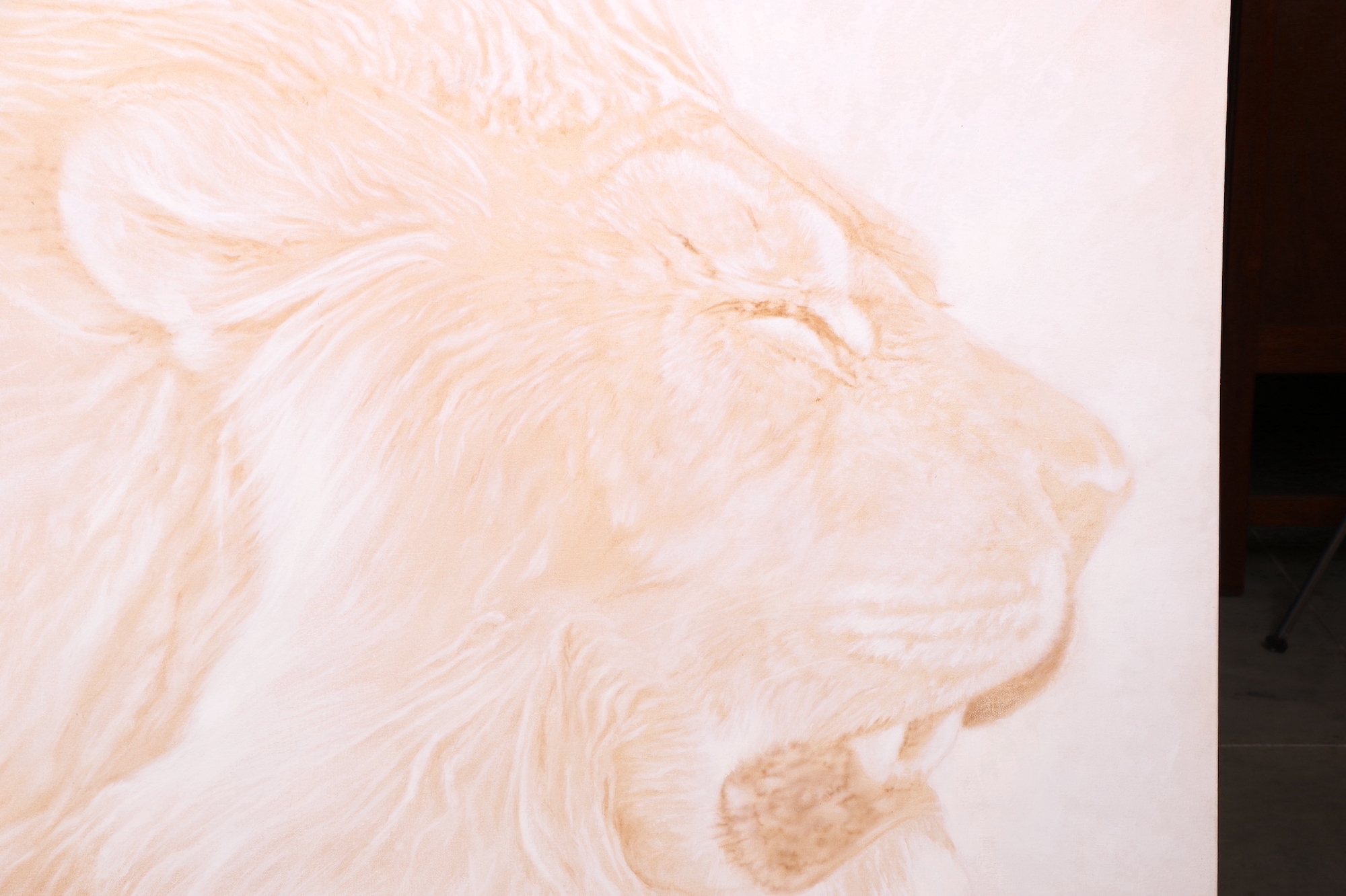 Artwork by Gordon Howard, KALAHARI NIMBUS, Made of acrylic on canvas