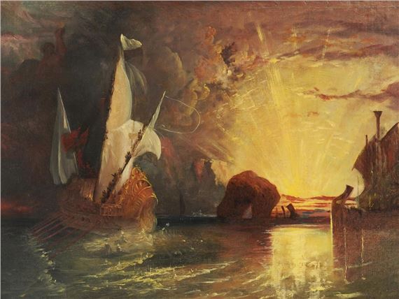 AN ULYSSES DERIDING POLYPHEMUS AFTER JOSEPH TURNER by Joseph Mallord William Turner, 1829