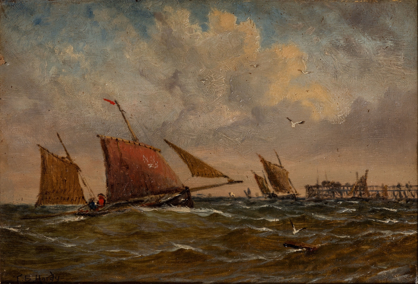 Thomas Bush Hardy | Seascape | MutualArt
