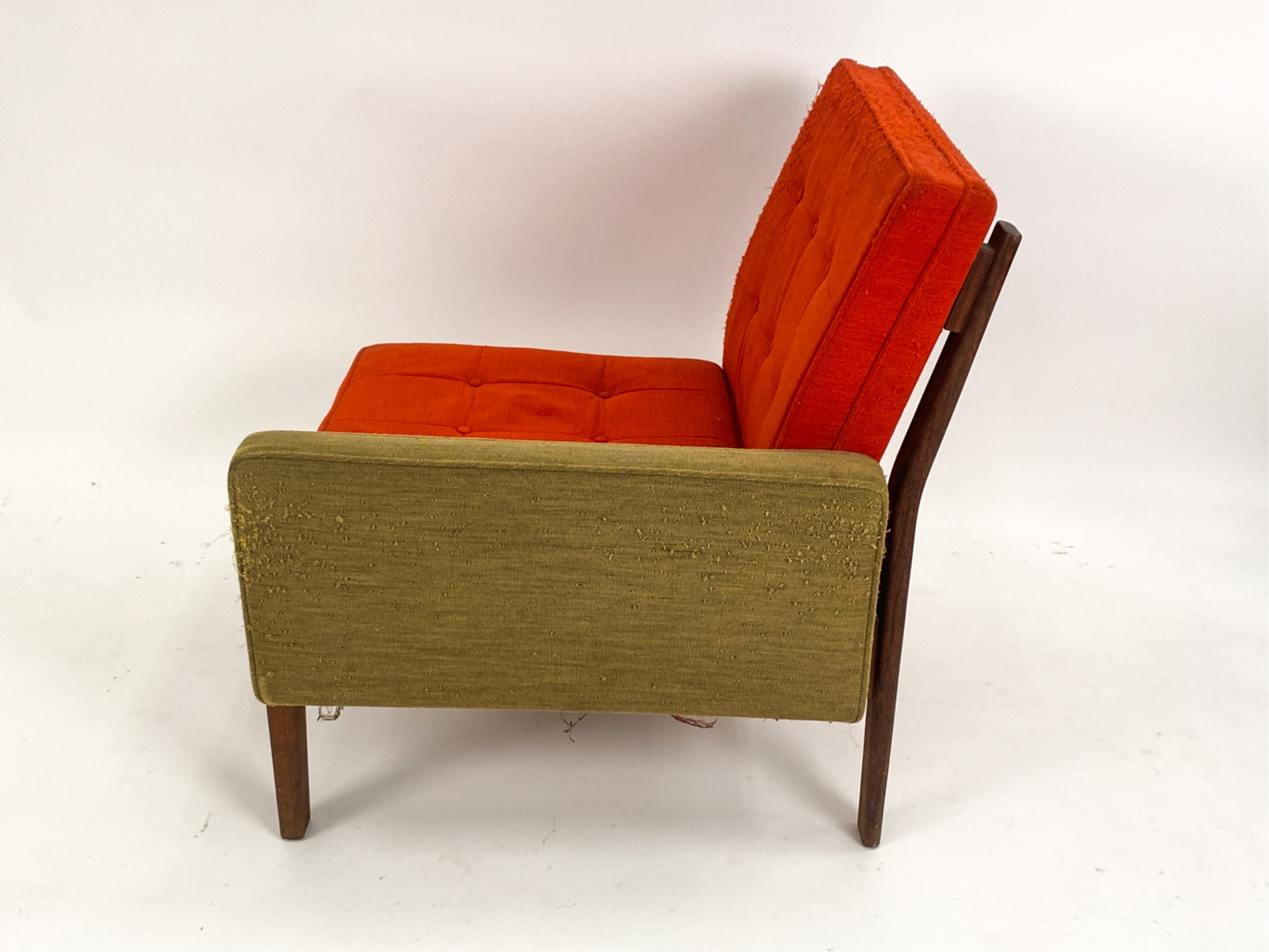 Jens Risom | JENS RISOM 2520 ONE ARMED EASY CHAIR | MutualArt