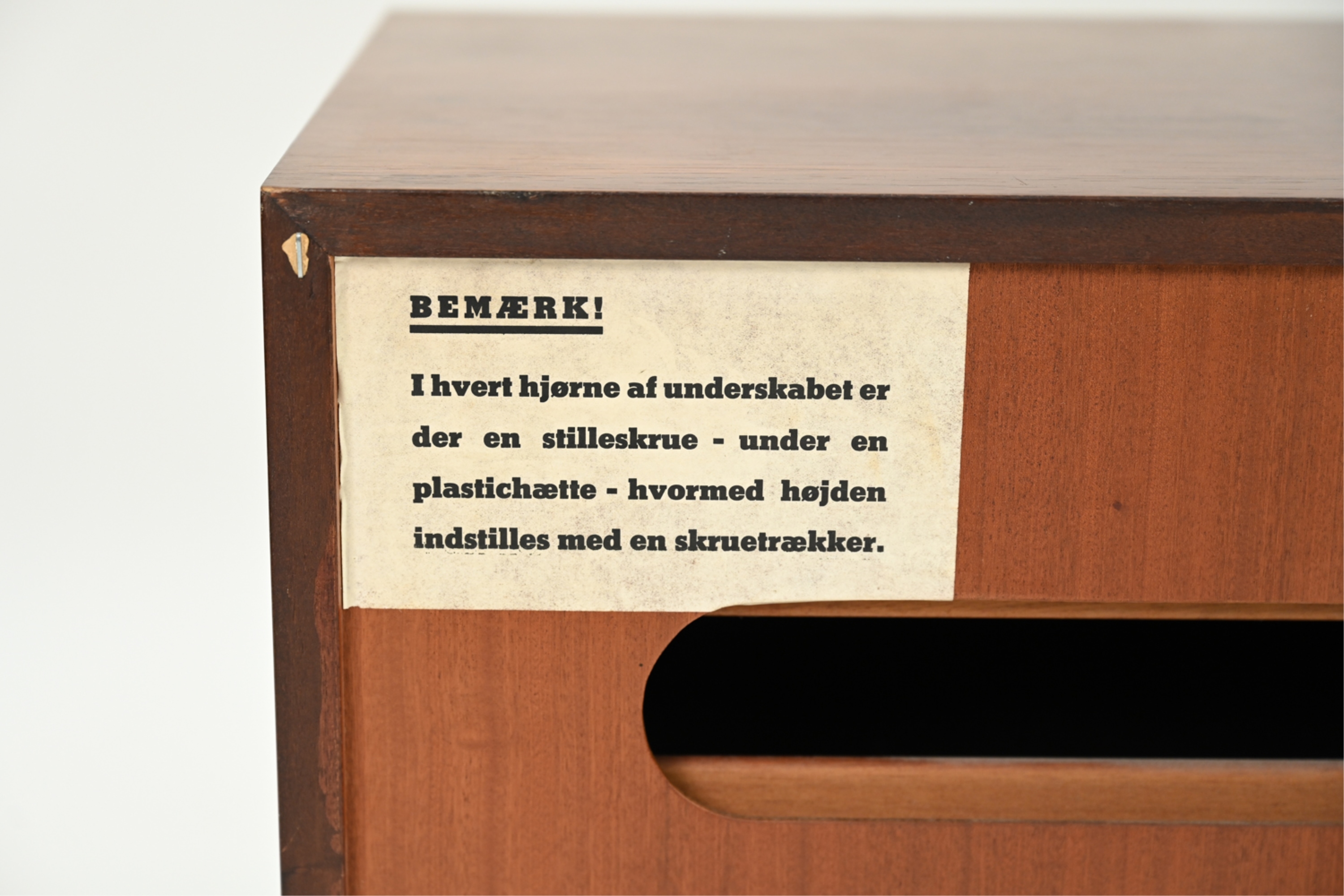 Artwork by Omann Jun, OMANN JUN. MODEL NR. 2 ROSEWOOD SIDEBOARD, Made of ROSEWOOD