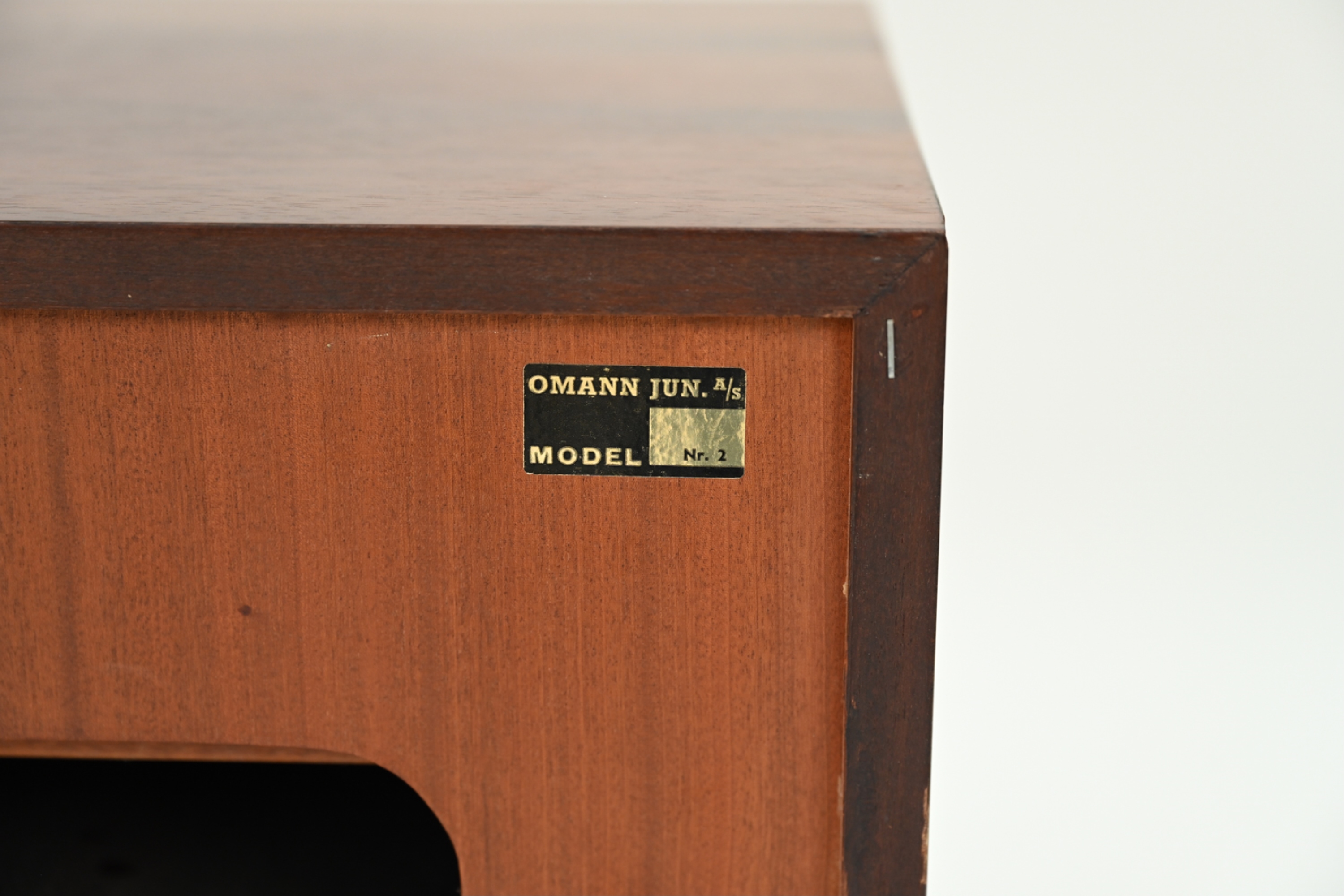 Artwork by Omann Jun, OMANN JUN. MODEL NR. 2 ROSEWOOD SIDEBOARD, Made of ROSEWOOD