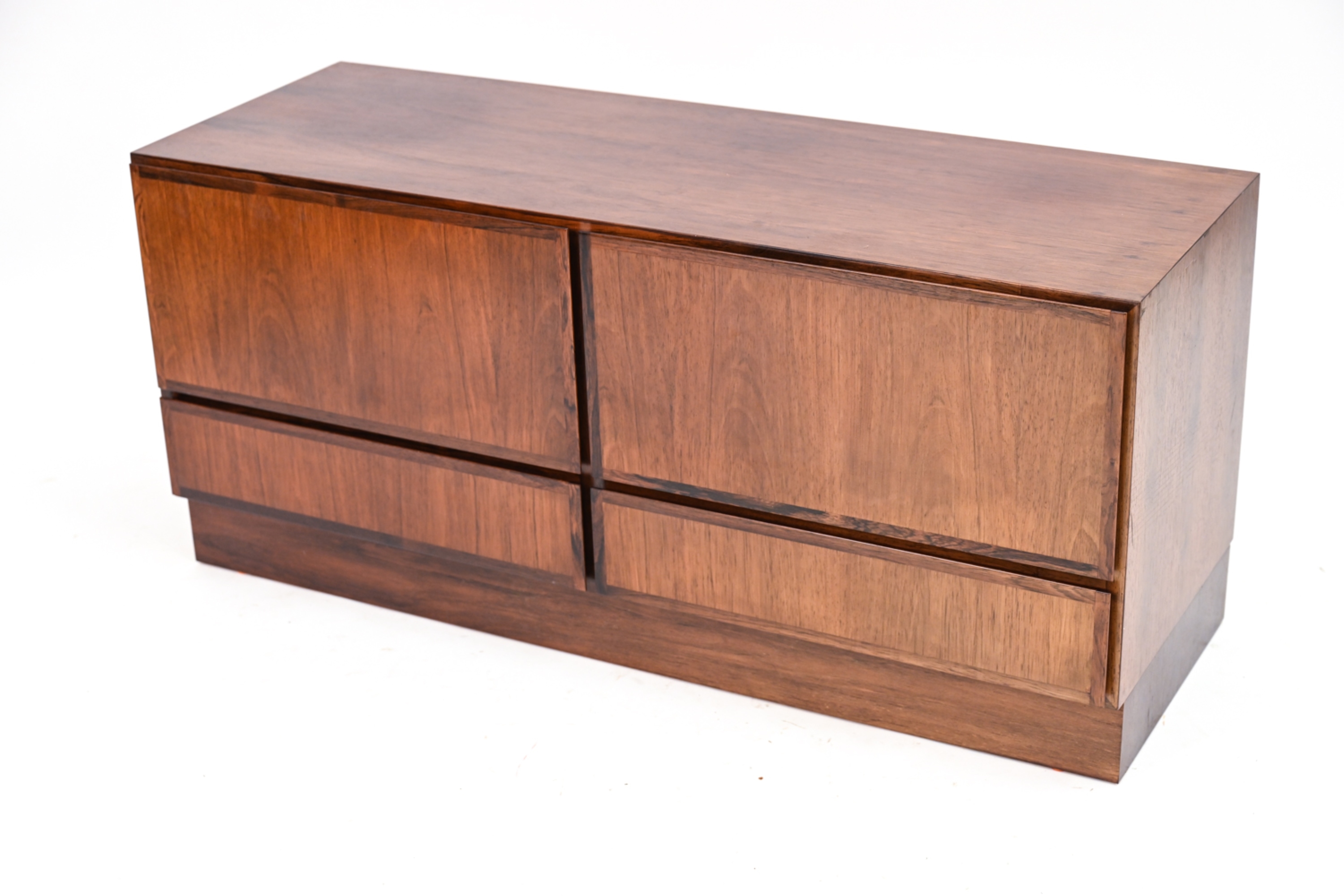 Artwork by Omann Jun, OMANN JUN. MODEL NR. 2 ROSEWOOD SIDEBOARD, Made of ROSEWOOD