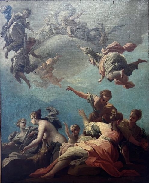 Giovanni Camillo Sagrestani | The Nymphs and Gods of Olympus (2022 ...