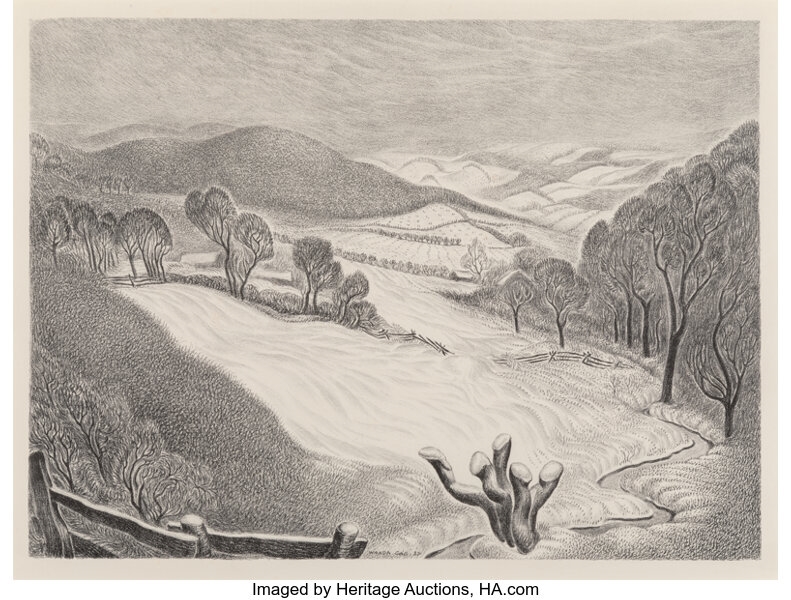 Wanda Gág Snowy Fields MutualArt