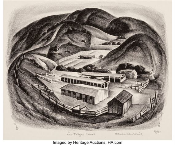 Las Tulgas Corral - Warren Newcombe