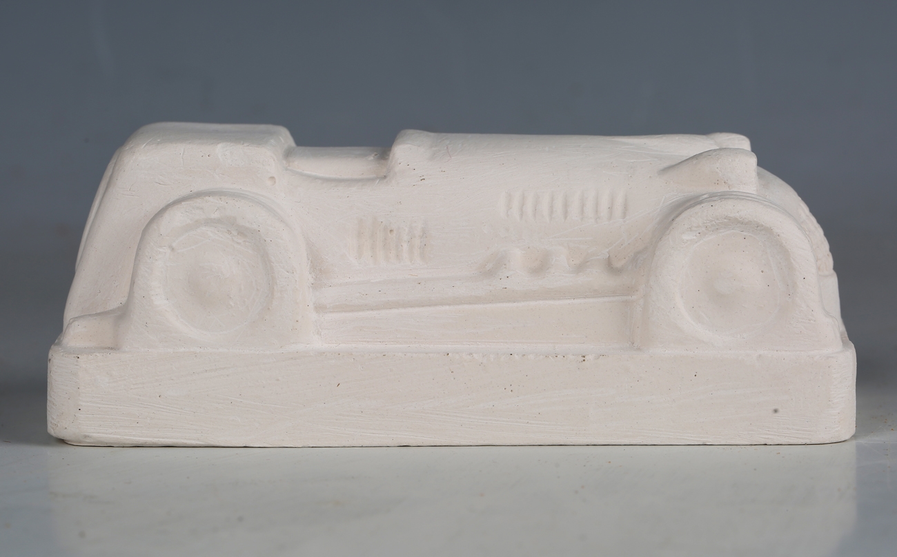 Eduardo Paolozzi | Cast plaster model of a motor car (1997) | MutualArt