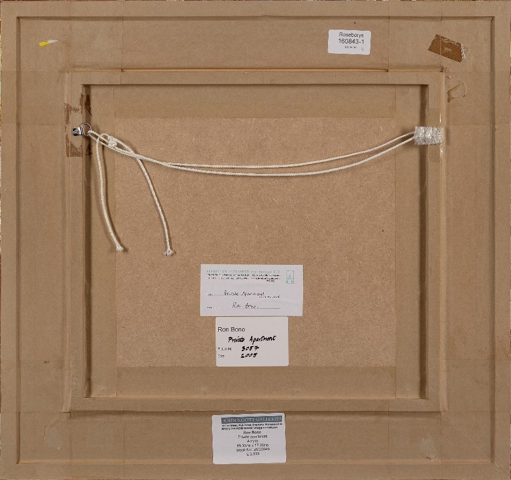 Artwork by Ron Bone, Private Apartment, Made of acrylic on panel