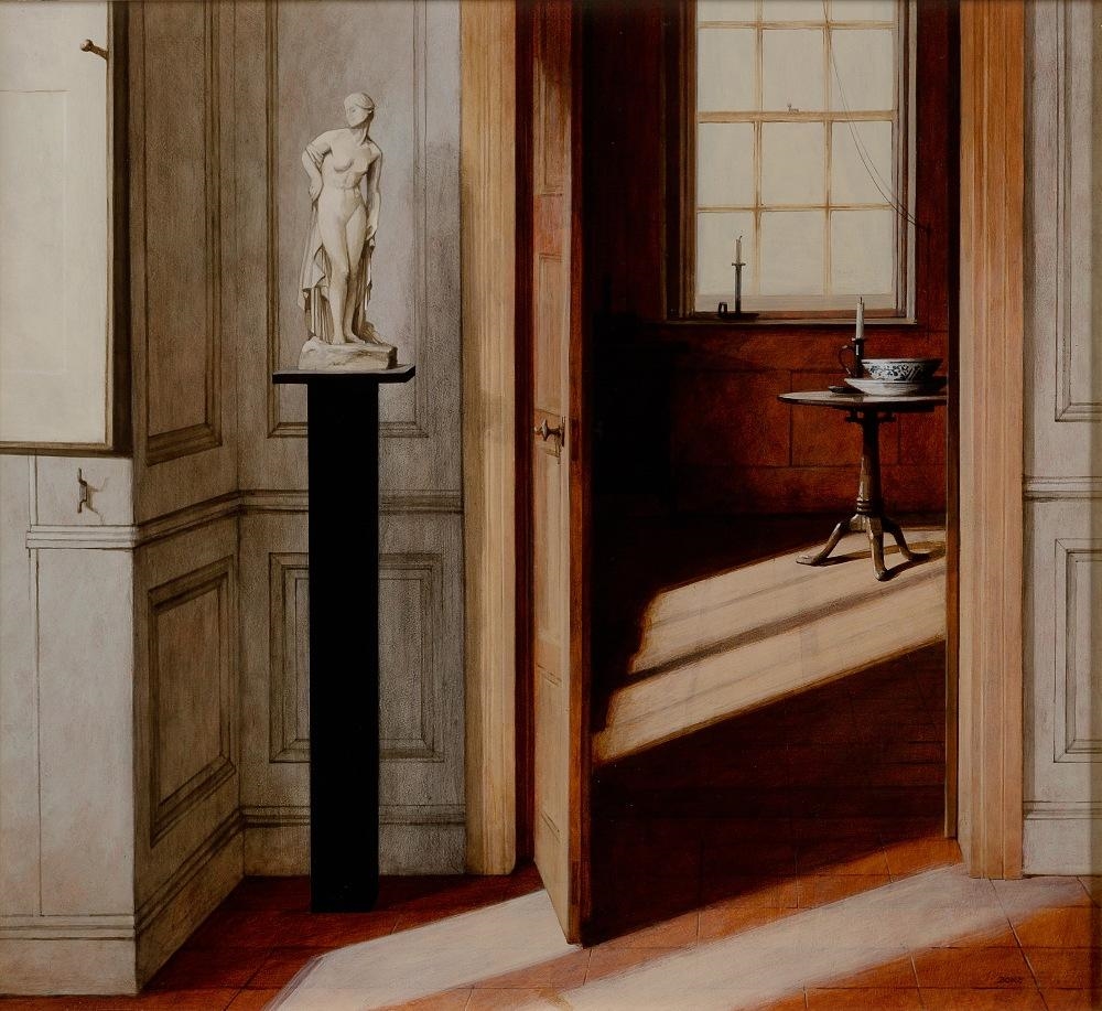 Artwork by Ron Bone, Private Apartment, Made of acrylic on panel