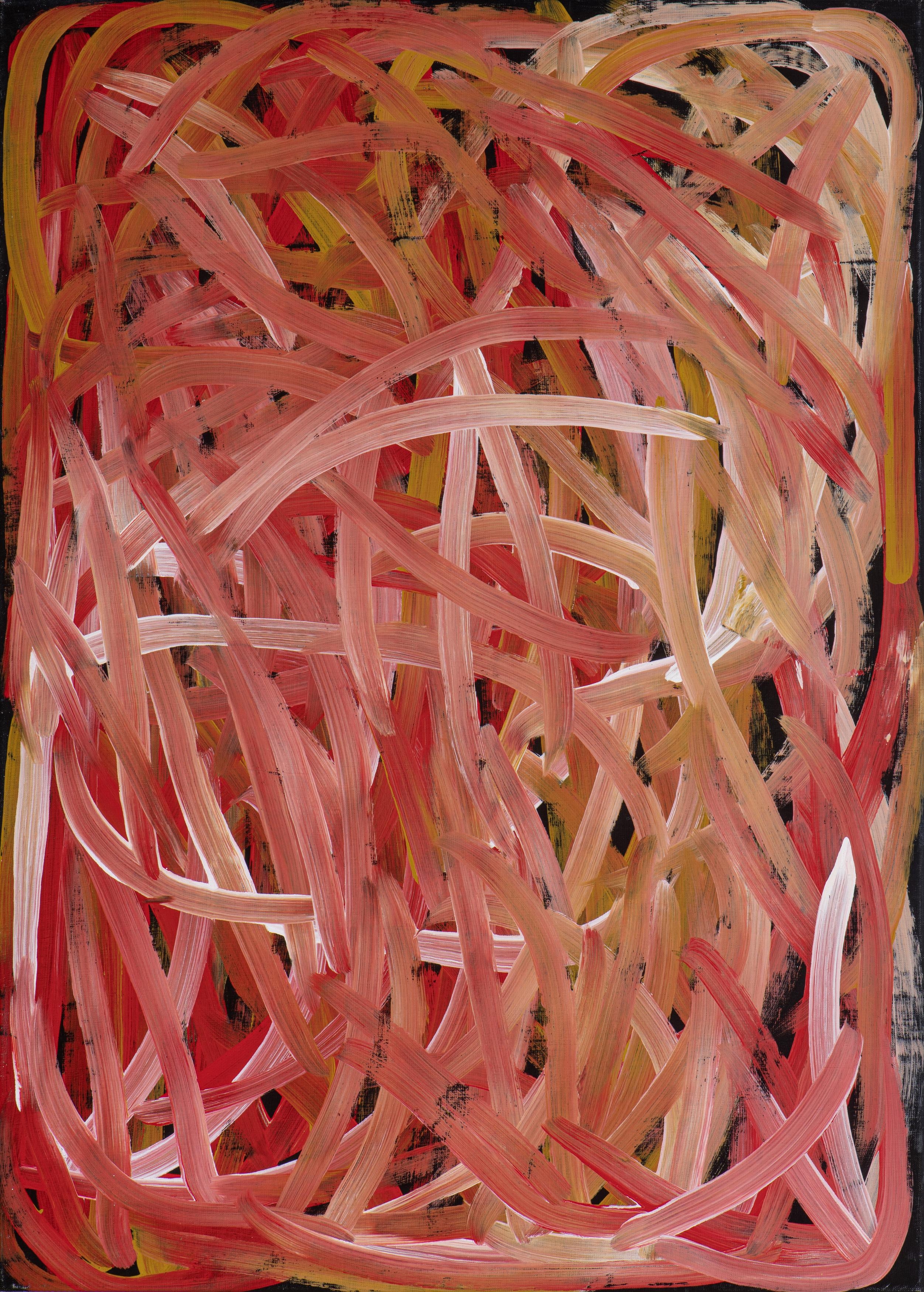 Emily Kame Kngwarreye | Bush Yam Awelye | MutualArt