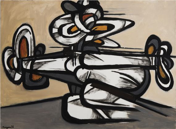 Le boxeur by Maryan S. Maryan, 1956