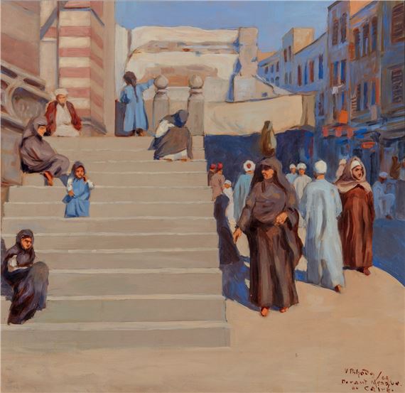 Motiv z Káhiry by Václav Příhoda, 1909