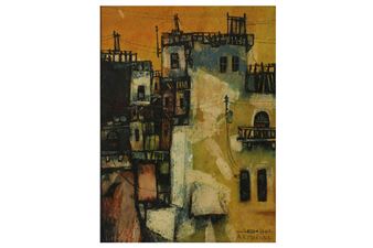 Untitled (street scene Aleppo) - Abdul Rahman Mhanna