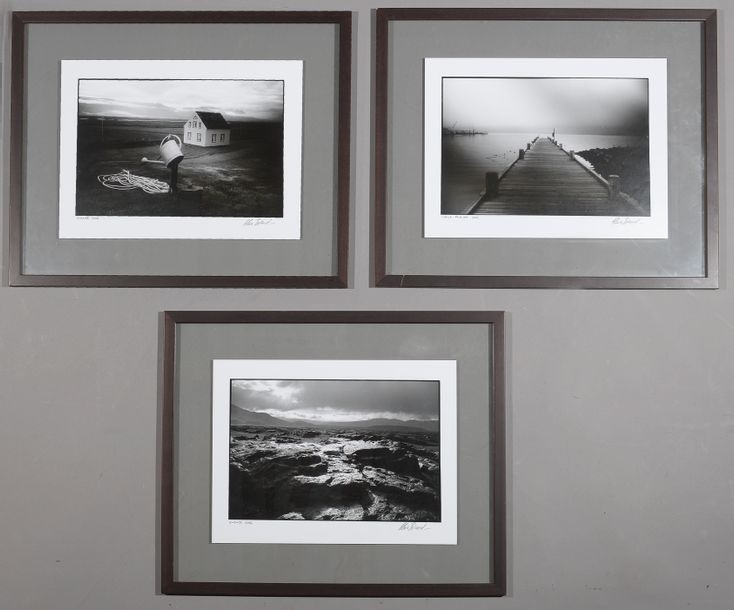 Artwork by Alain Bétard, vintage silver prints, Made of silver prints