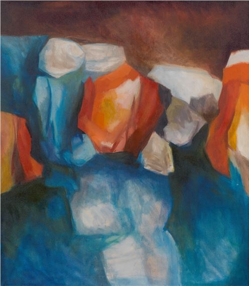 Variation of a landscape by Mario Decleva, 1964