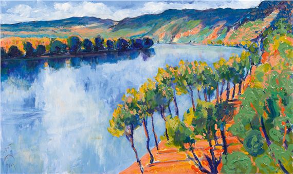 Danube - Dürnstein by Tomasz Metlewicz, 2005