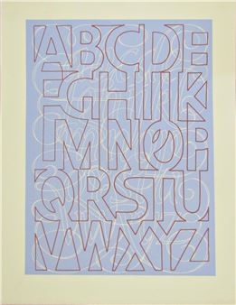 'ALPHABETIK SERIES no.8' - David Kindersley