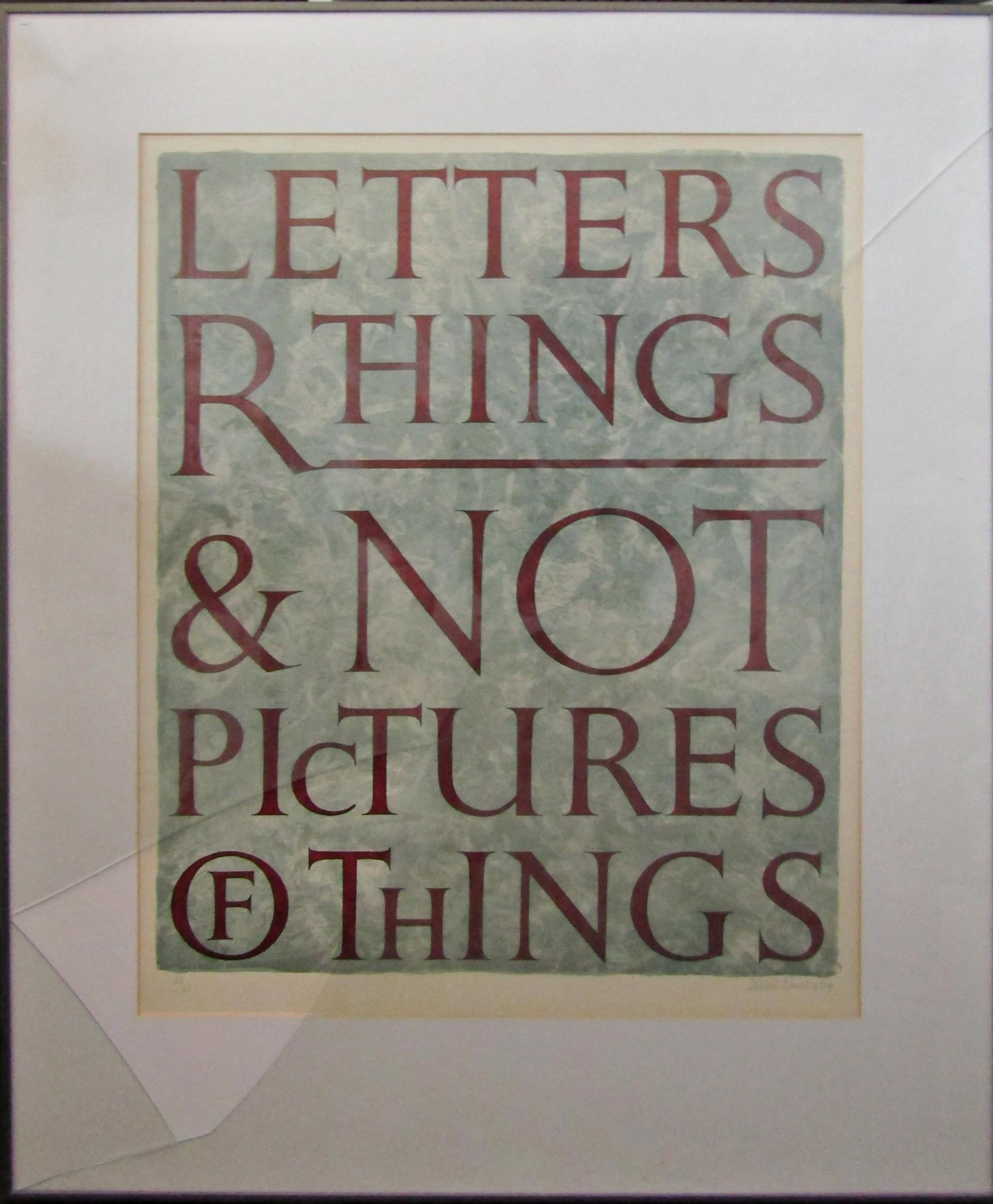 David Kindersley | Alphabet (1971) | MutualArt