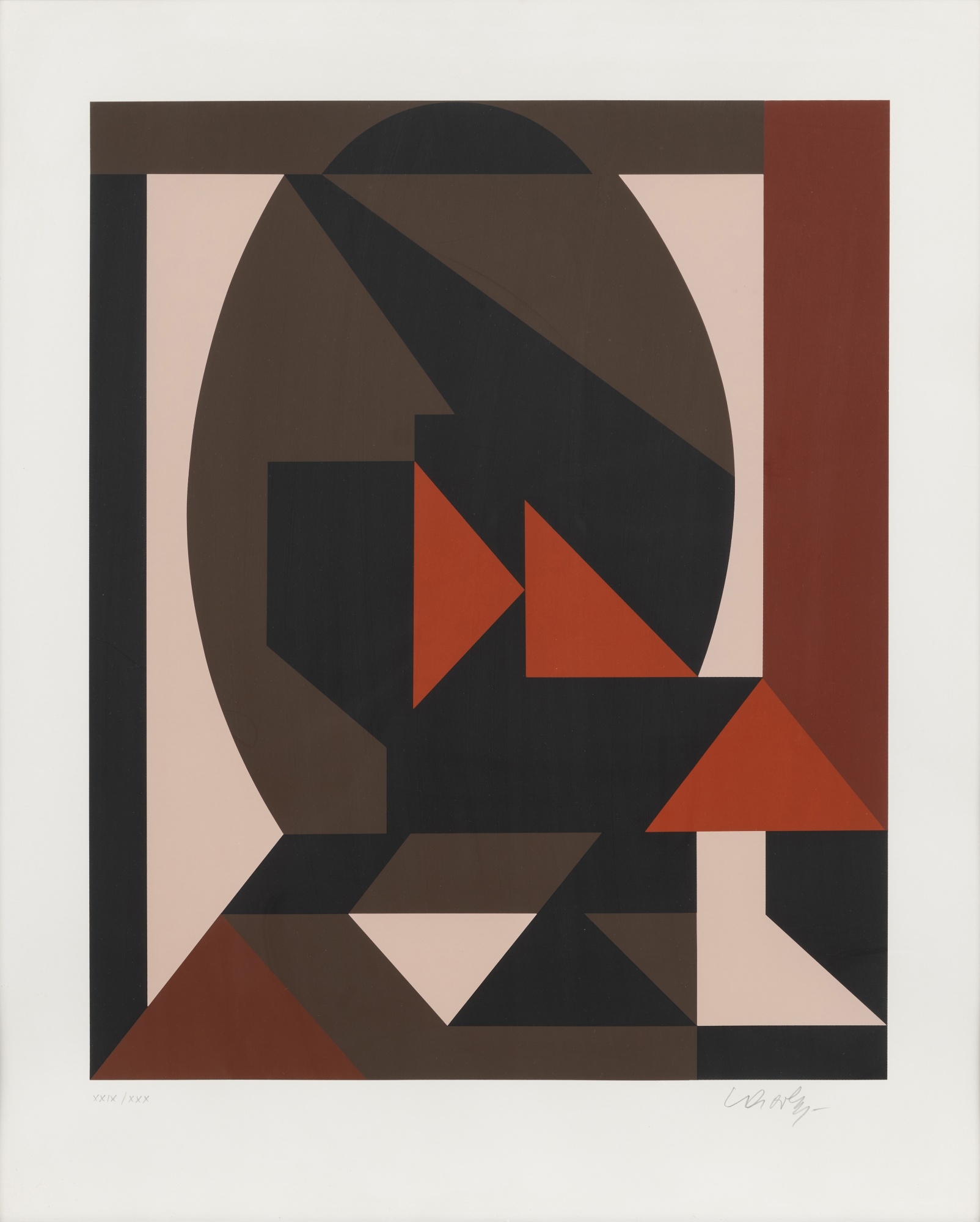 Victor Vasarely | Abstract Head | MutualArt
