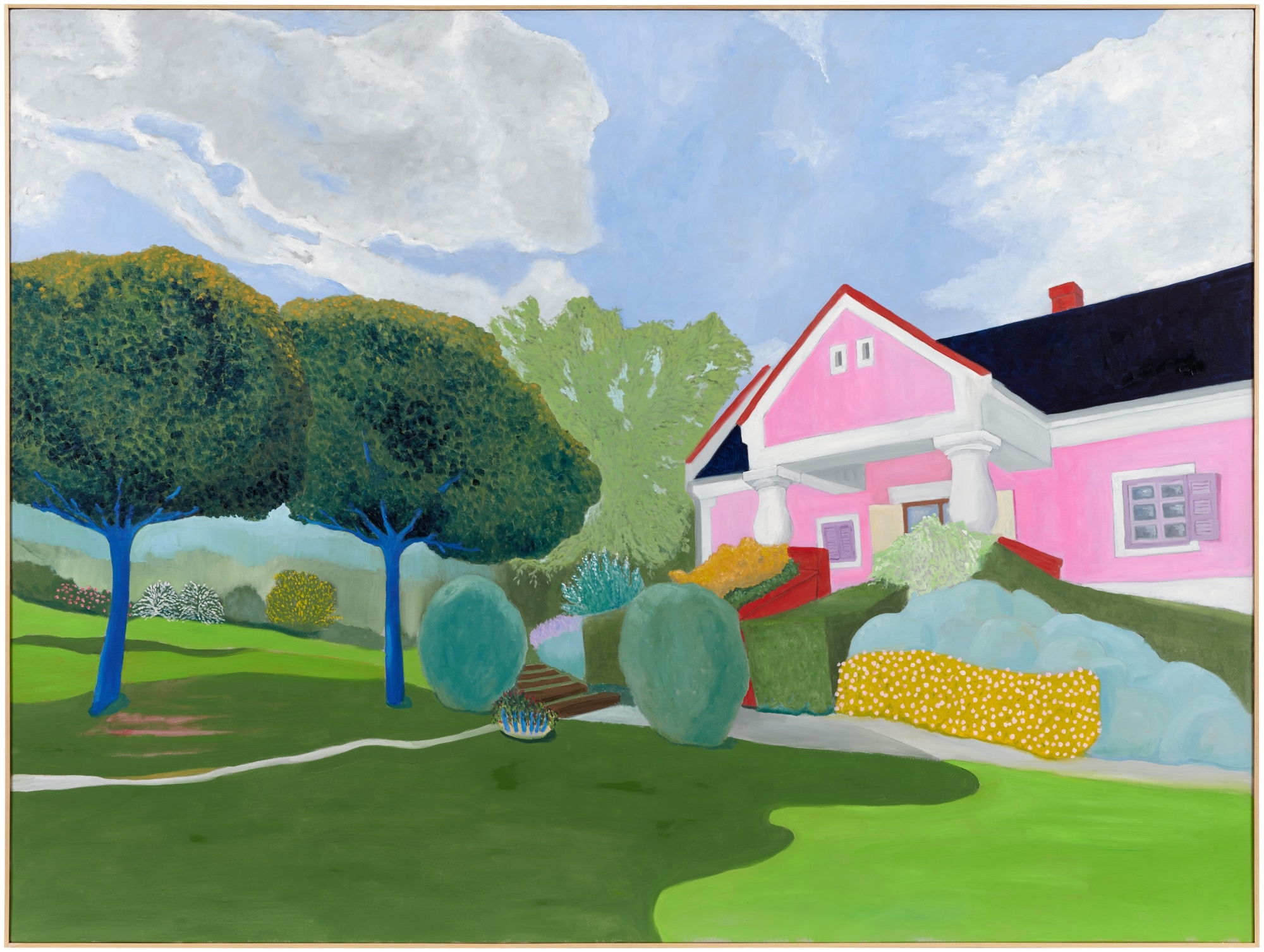 Artwork by Noon Azaki, Sukhavati, Made of oil on canvas