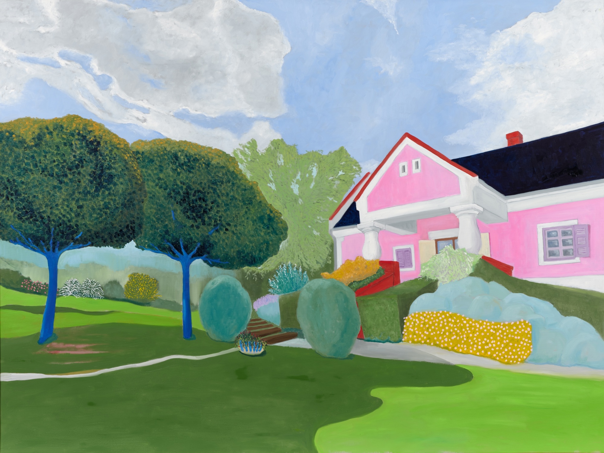 Artwork by Noon Azaki, Sukhavati, Made of oil on canvas