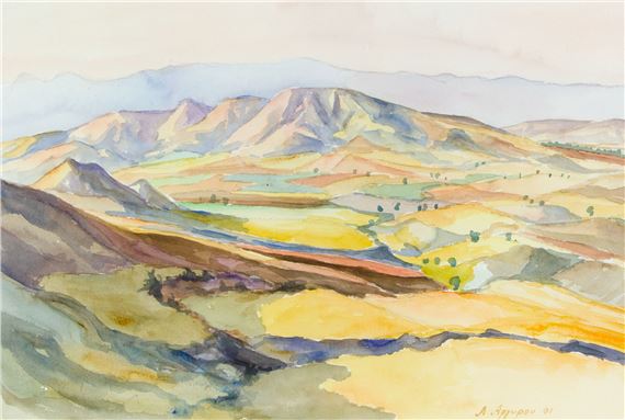 Hills near Mitsero village - Lazaris Argyrou